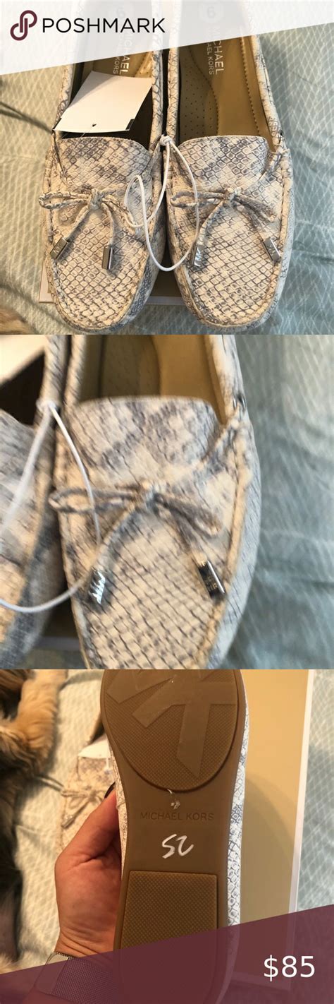 michael kors mokassins|michael kors snakeskin flats.